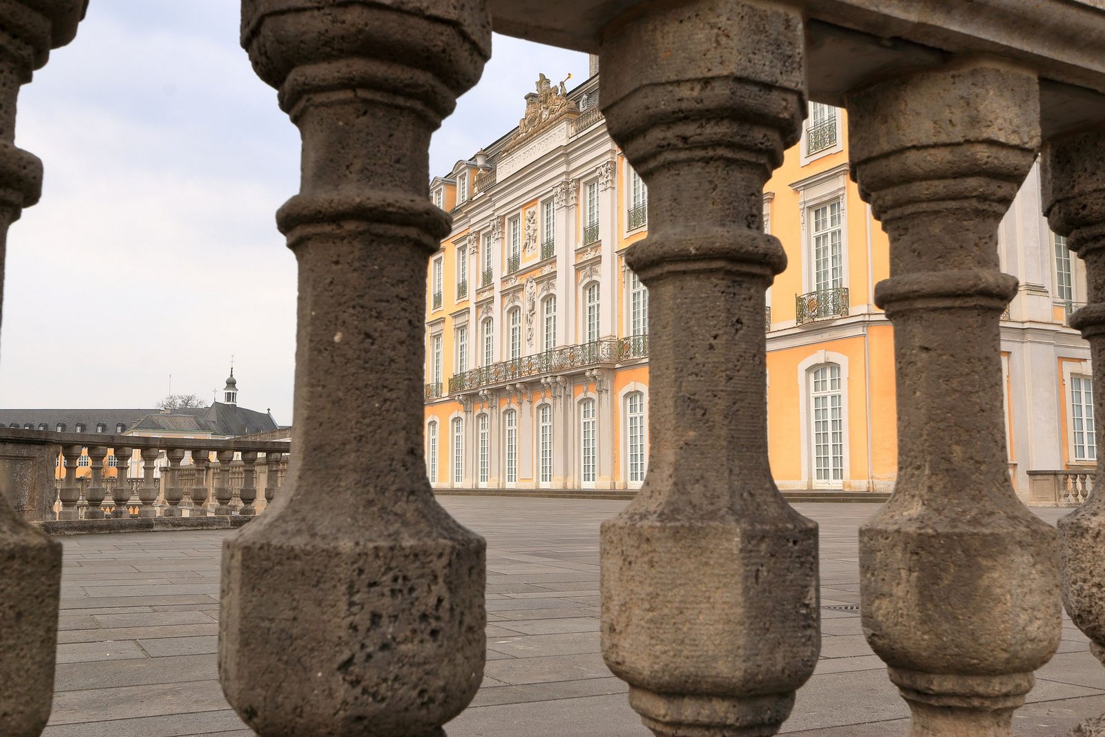 Schloss Augustusburg Balustrade